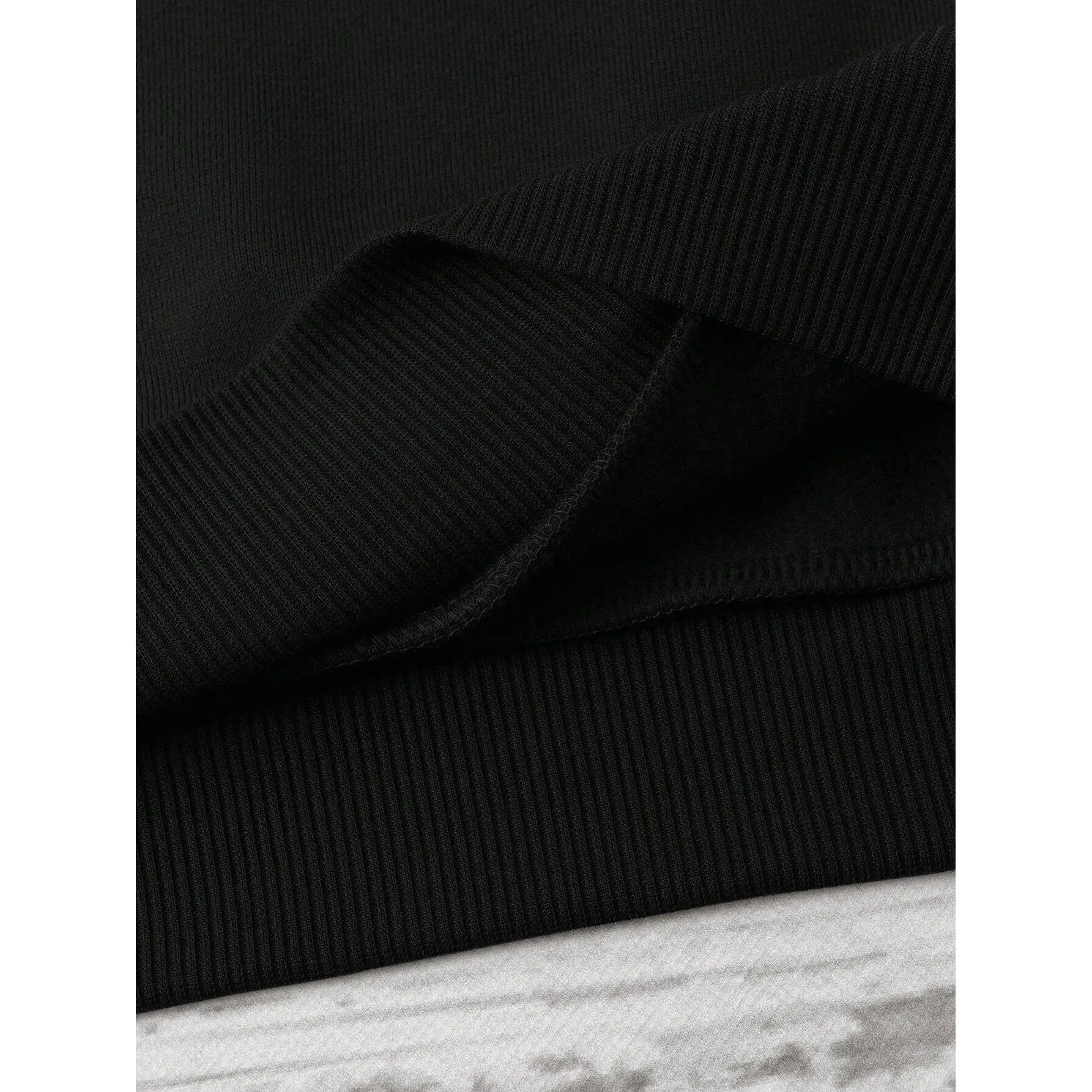 KW MODA Men's Fall/Winter Leisure Pullover One-Color Standard Knitwear and Sweatshirts
