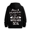 Ready-to-Ship Custom Comfortable Women's Hoodie From USA Features a Front Pocket