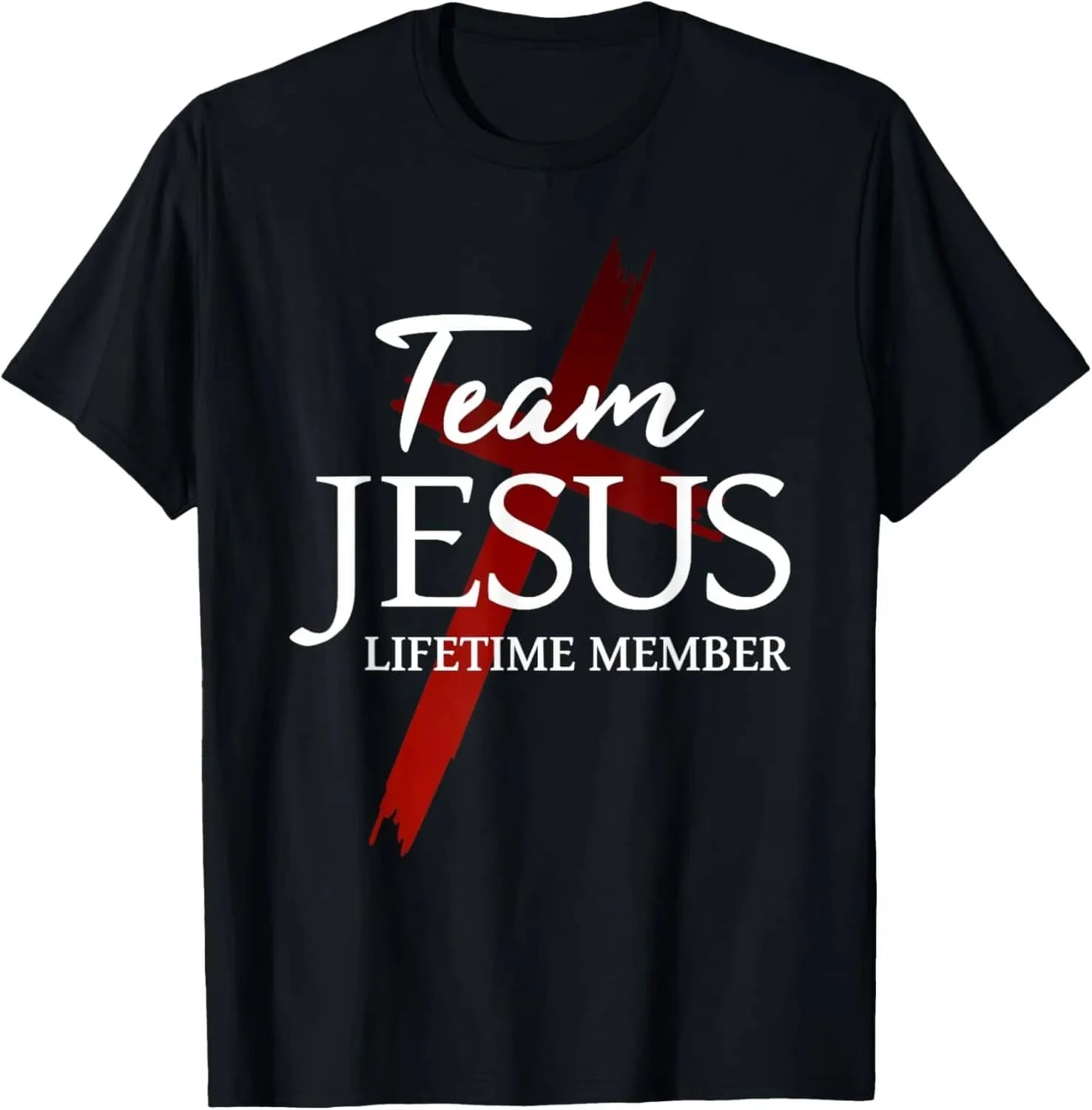 2026 Men Clothing Unisex Funny Team Jesus Christian T-Shirt Funny Jesus Clothes T Shirts Graphic T Shirts Team Jesus T Shirts