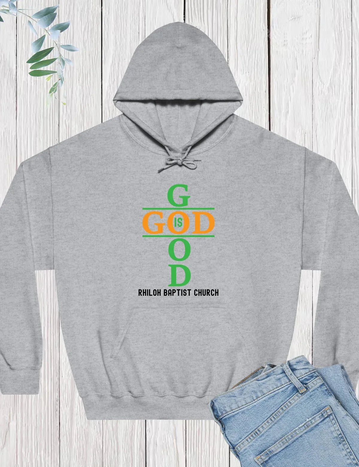 God Is Good Christian Hoodie Men's and Women's Long Sleeve Hooded Sweatshirt Pullover Tops Sportswear Streetwear Women Clothing