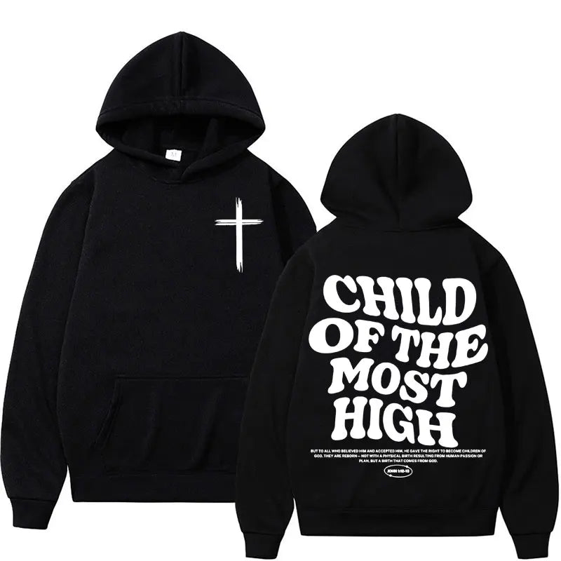 Aesthetic Christian Bible Verse Hoodies for Men Christians Apparel Brown Jesus Pullovers Sweatshirt Unisex Harajuku Style Hoodie