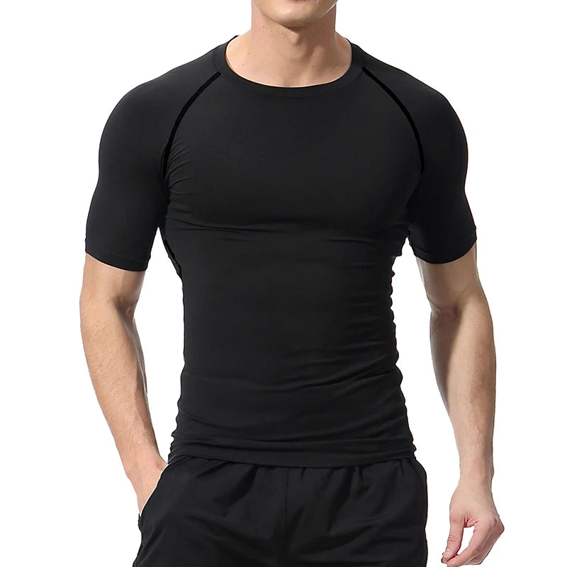 Psalm 23 Cross Print Compression Shirt for Men Sporty Quick Dry Tees Tshirt Tops Gym Workout Fitness Undershirts Baselayers