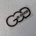 1PC GOD is GOOD” Auto Sticker - Religious Message for Car Styling