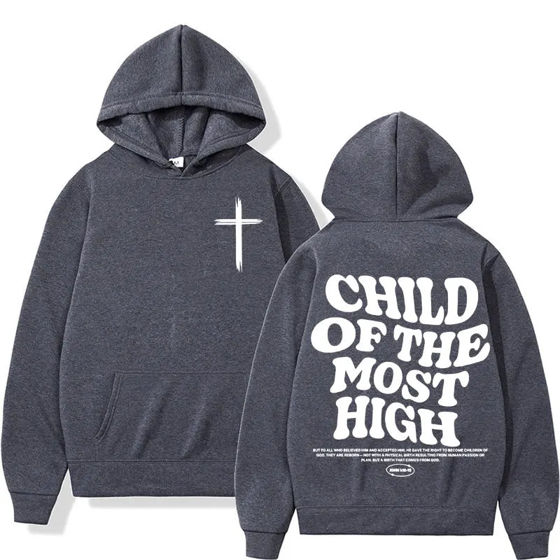 Aesthetic Christian Bible Verse Hoodies for Men Christians Apparel Brown Jesus Pullovers Sweatshirt Unisex Harajuku Style Hoodie