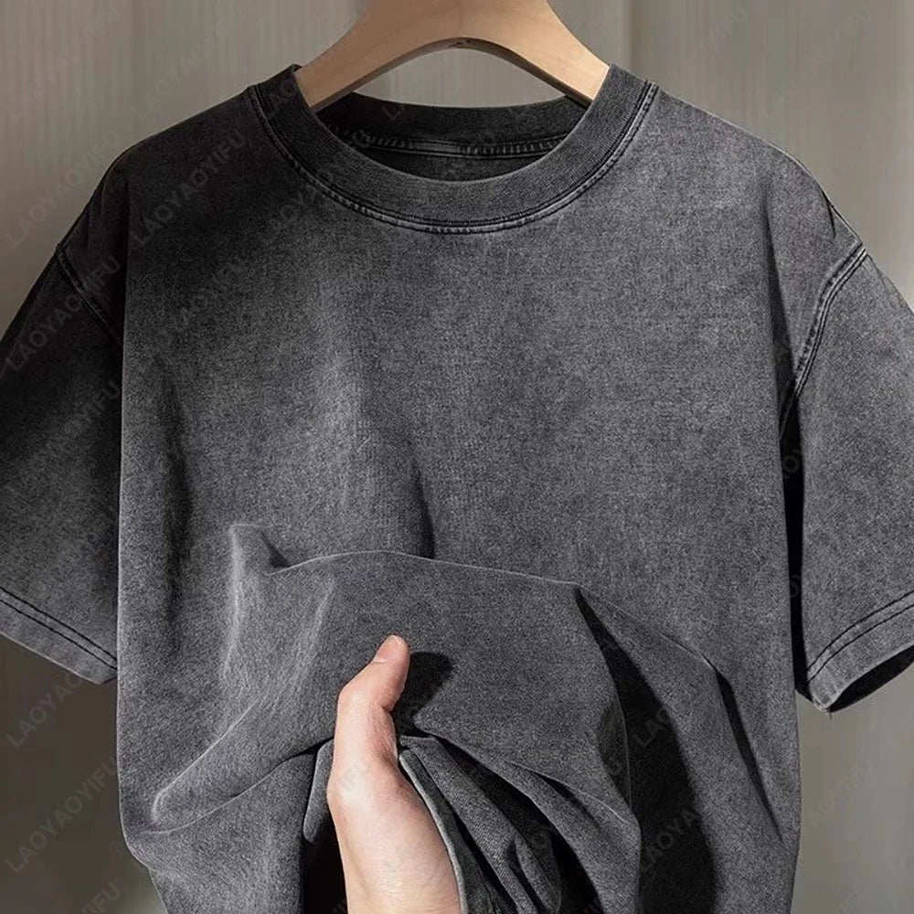 Jesus Is King Acid Wash Cotton Graphic T Shirts Woman Man Christian Tshirt Fashion Summer Casual Outdoors Streetwear Clothes