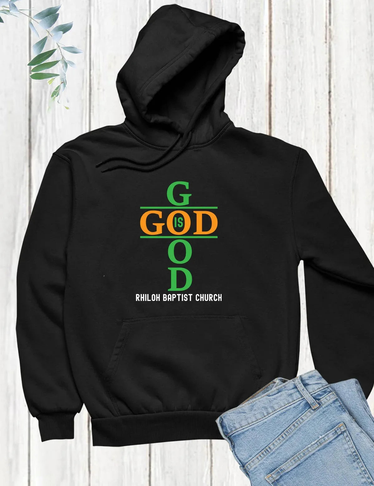 God Is Good Christian Hoodie Men's and Women's Long Sleeve Hooded Sweatshirt Pullover Tops Sportswear Streetwear Women Clothing