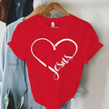 Women Fashion Clothing Jesus T Shirts Faith T Shirts God T Shirts Christian Shirts Gifts for Christians Women's Shirt