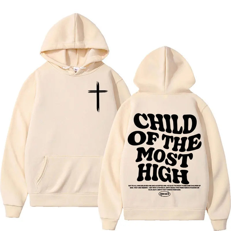 Aesthetic Christian Bible Verse Hoodies for Men Christians Apparel Brown Jesus Pullovers Sweatshirt Unisex Harajuku Style Hoodie