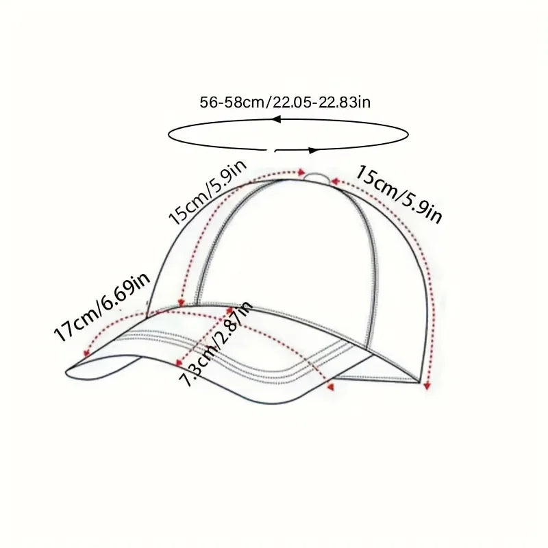 Adjustable baseball caps for men and women, Jesus wreath design, urban street style suitable for leisure and outdoor activities