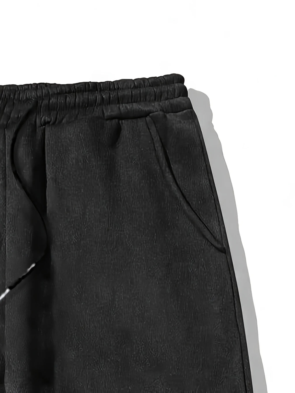 Men's Jesus Bible print drawstring sweatpants with cross pattern, casual and comfortable for jogging, classic and versatile