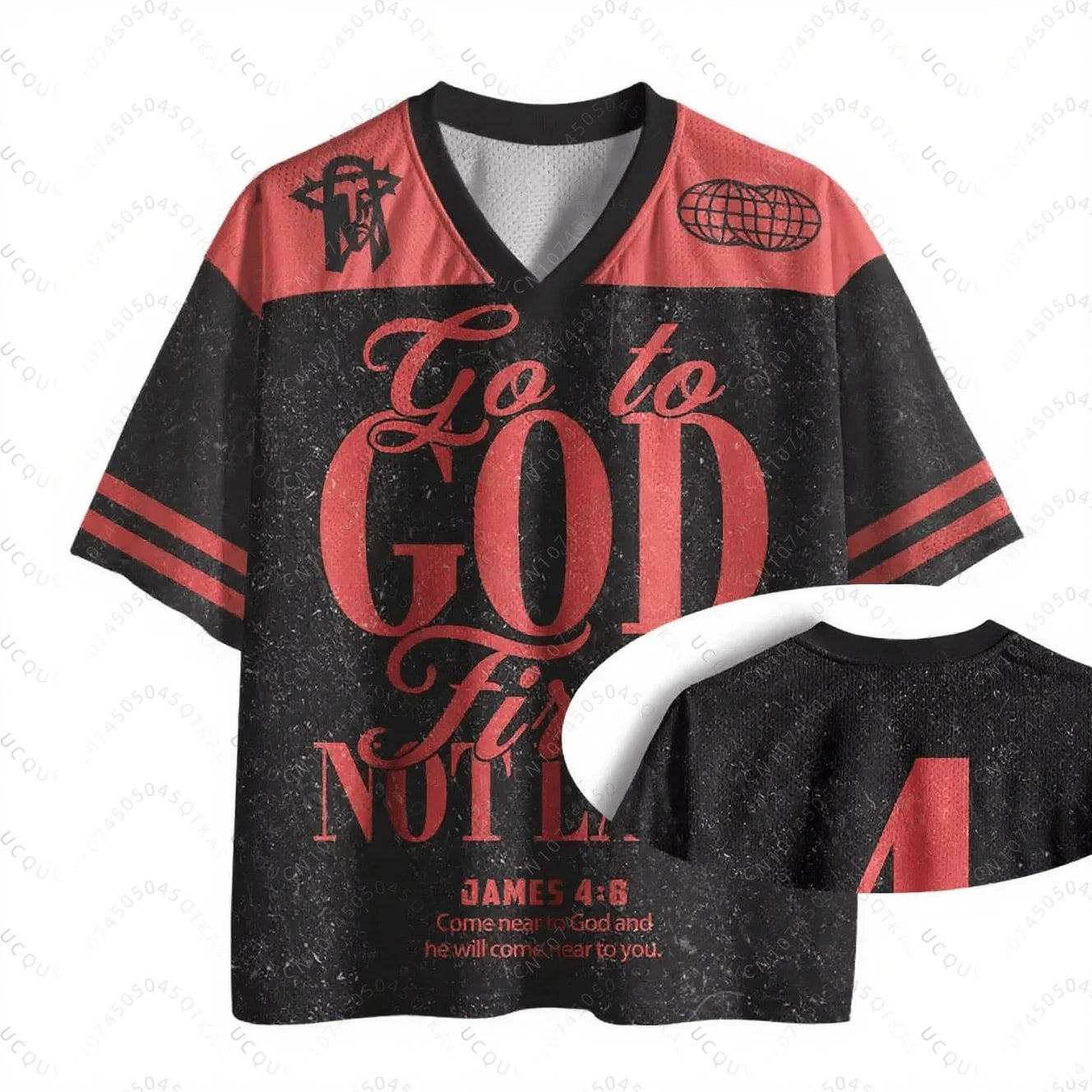 2025 Praying Christian Jesus Pattern Printed Street Wear T-Shirt Summer Men's Fashion Hip Hop Casual Jersey Short Sleeve T2k Top