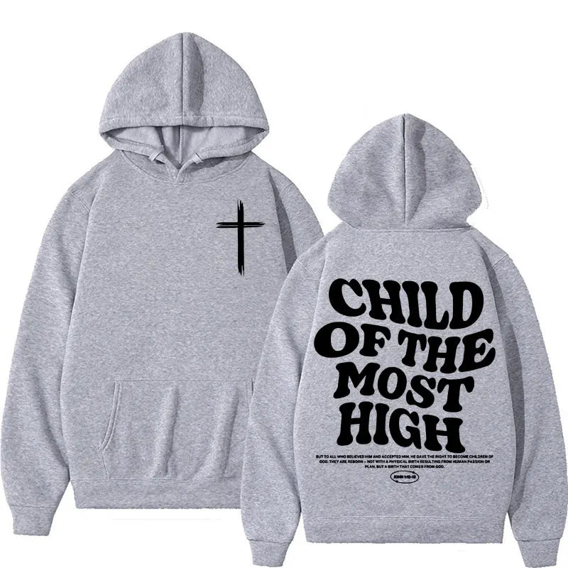 Aesthetic Christian Bible Verse Hoodies for Men Christians Apparel Brown Jesus Pullovers Sweatshirt Unisex Harajuku Style Hoodie