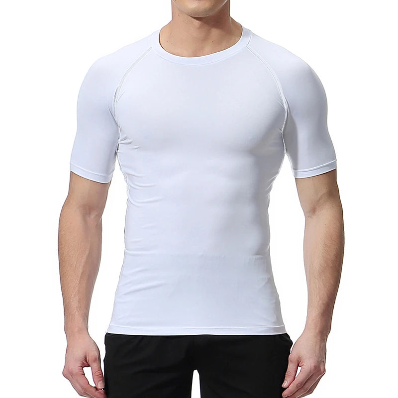 Psalm 23 Cross Print Compression Shirt for Men Sporty Quick Dry Tees Tshirt Tops Gym Workout Fitness Undershirts Baselayers